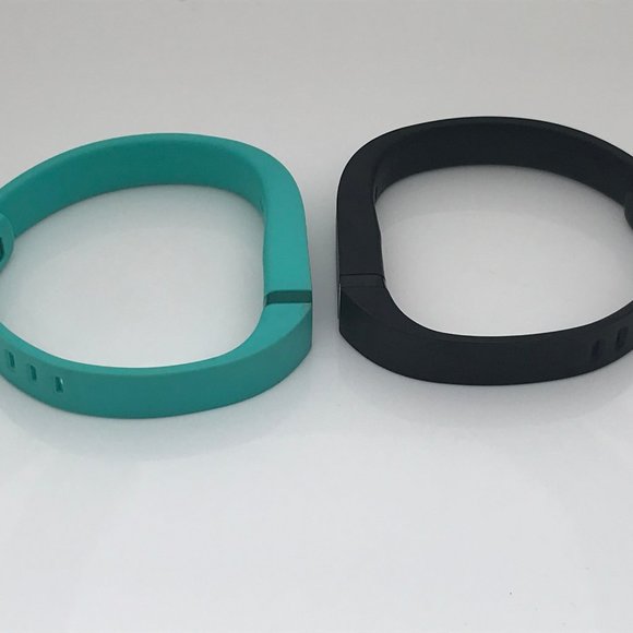 Fitbit Flex Replacement Band Lot of 2 Black Green - Picture 7 of 8